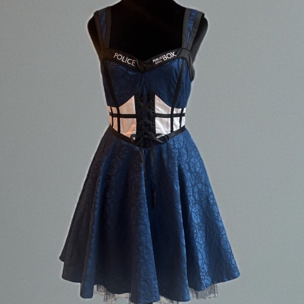 Hot Topic Dr. Who TARDIS Dress Size M